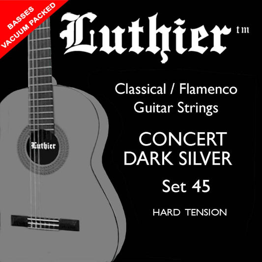 L-45 |Luthier string set classic Concert Dark Silver